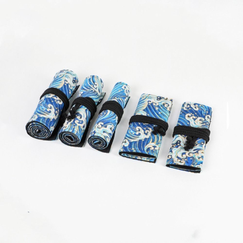 Pen Pouch Roll - 12/24/36/48/72 fori tela arrotolabile astuccio portapenne