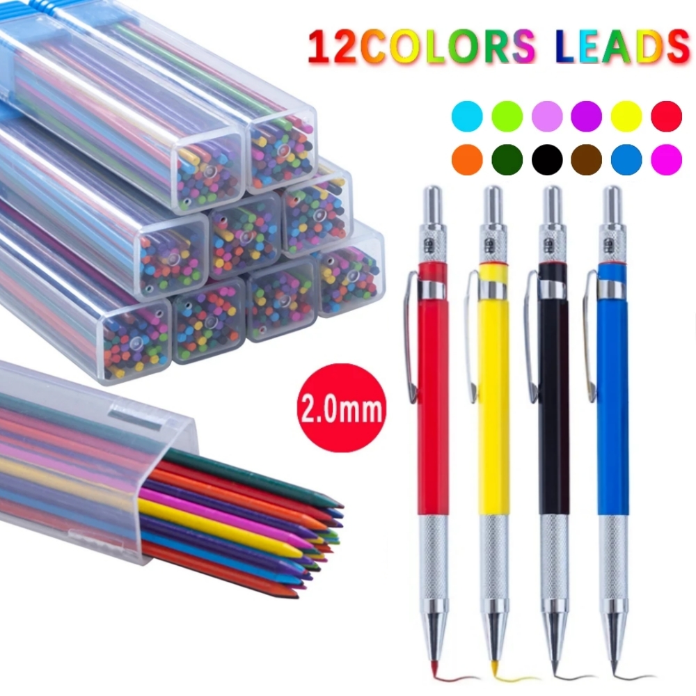 Mechanical Pencil Lead - Matita meccanica in metallo da 2,0