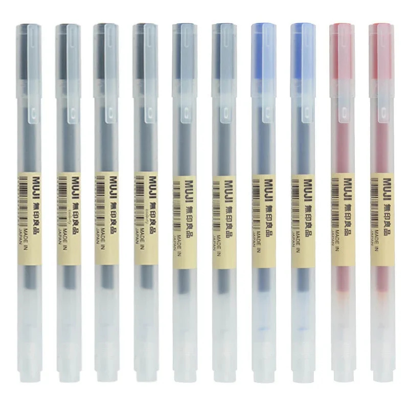 Office Stationery Supply Business - 10-30 Pz/set 0.38/0.5mm Penna Gel Nero/Blu