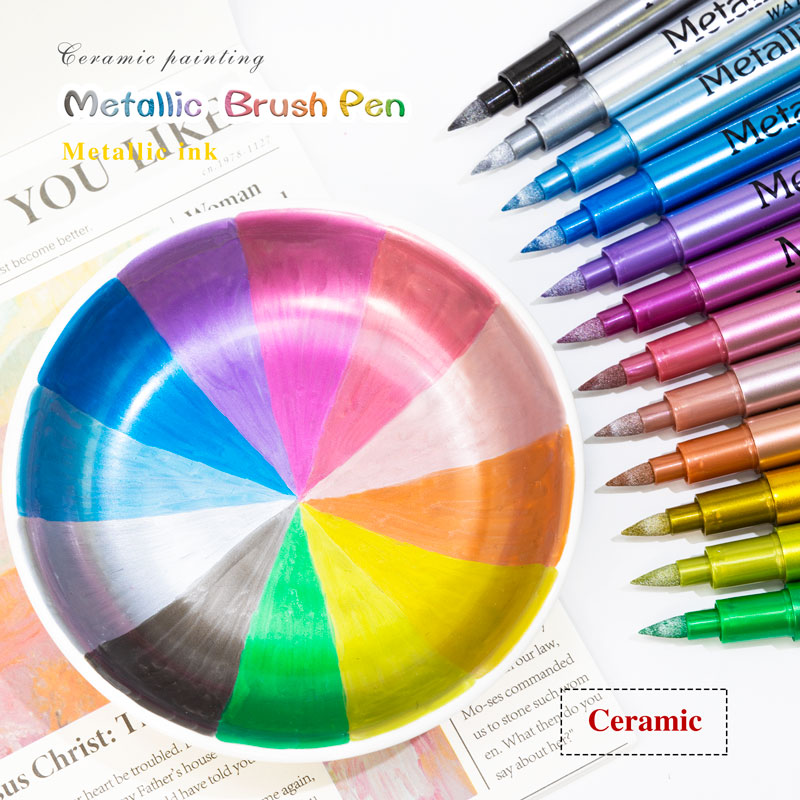 Whiteboard Marker Set - Pennarelli a vernice acrilica metallizzata da
