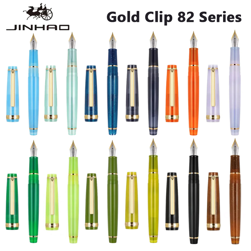 Office Stationery Supply Business - Jinhao 82 Penna Stilografica Clip Dorata