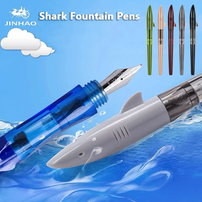 Office Stationery Supply Business - Jinhao Cute Shark Penne stilografiche F