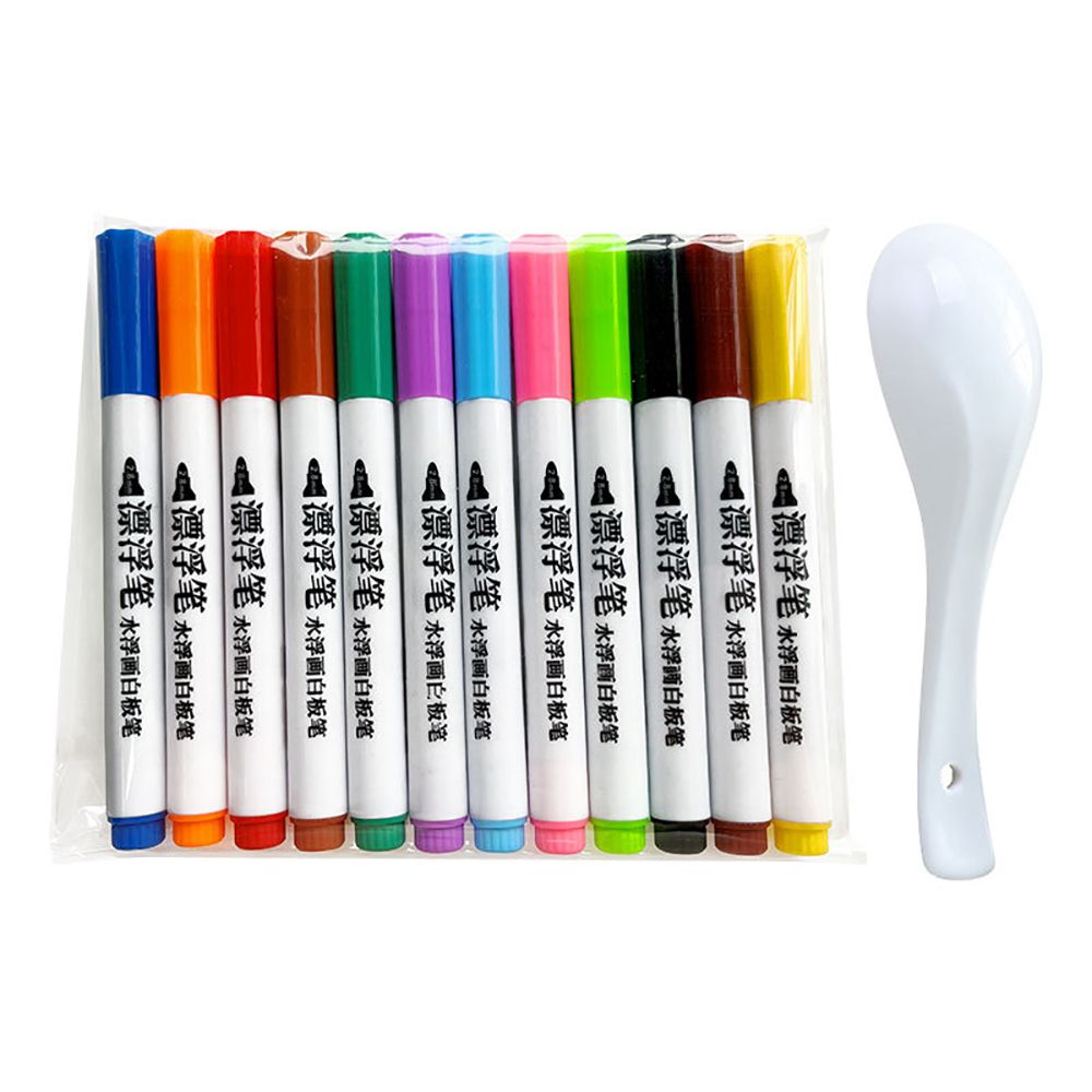 Whiteboard Marker Set - 4/8/12 colori cucchiaio di ceramica disegno