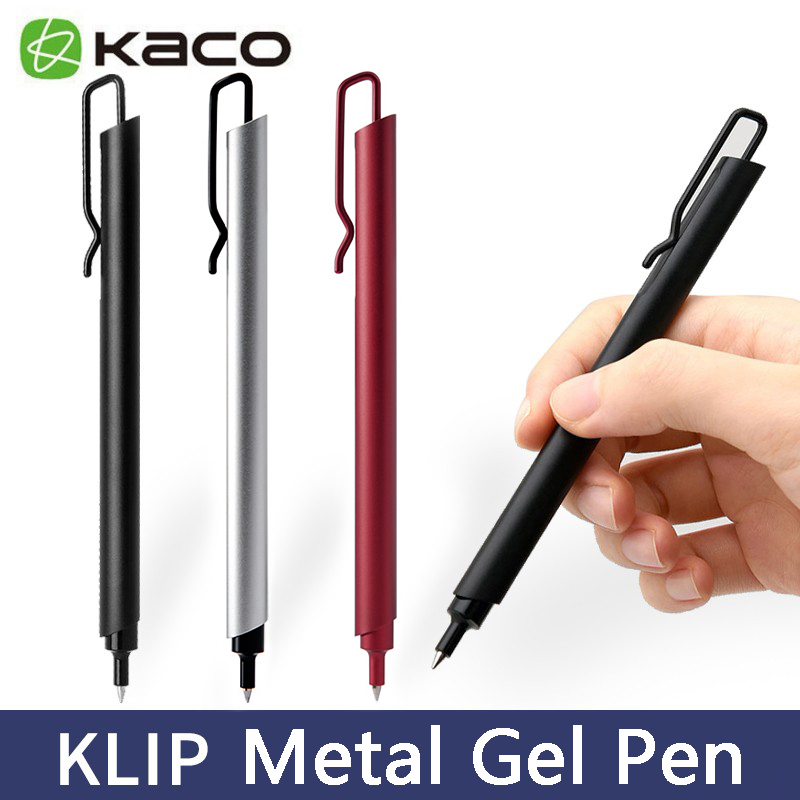 Office Stationery Supply Business - Kaco Metal Gel Pen 0.5MM ricariche