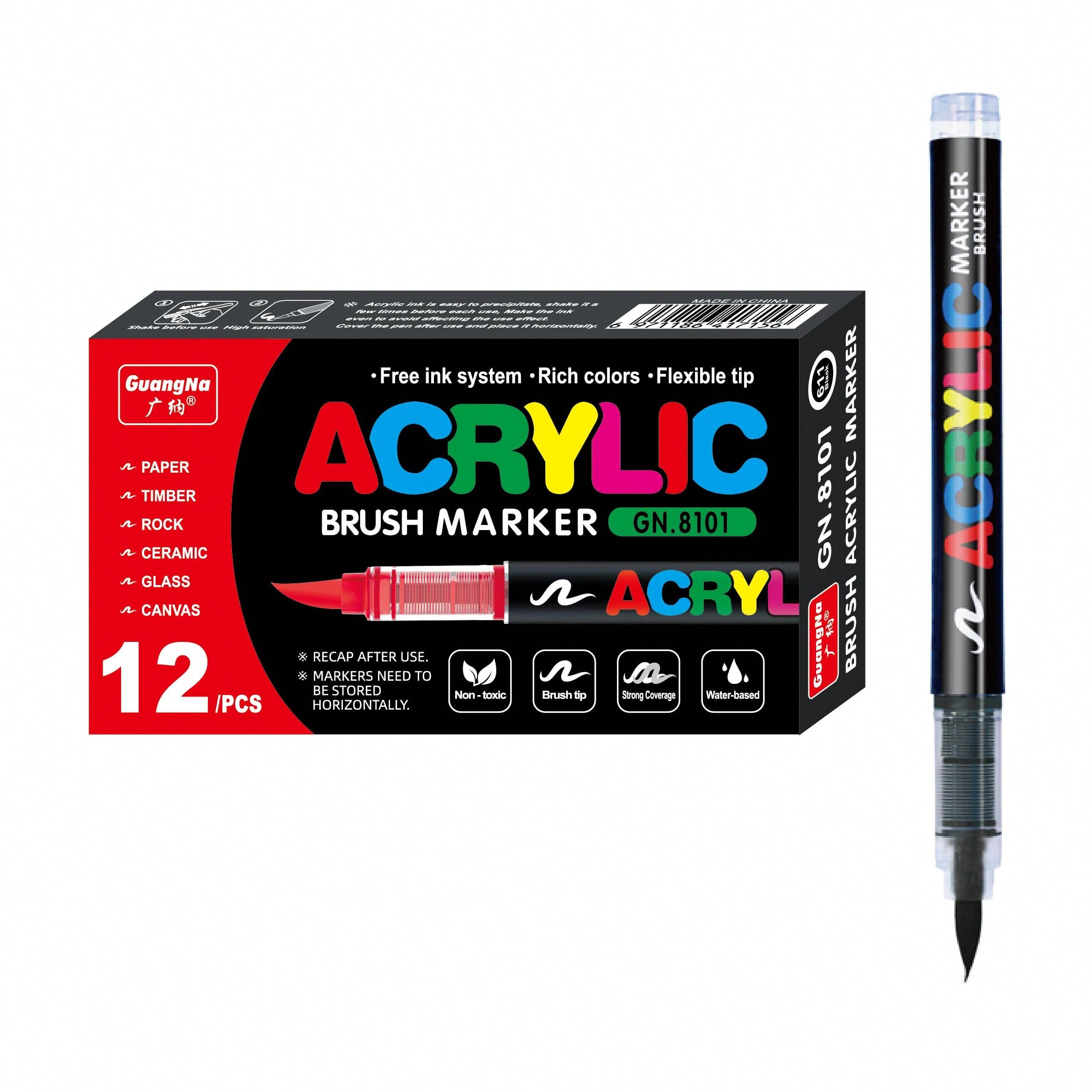 Set di 12 Pennarelli Acrilici  - Whiteboard Marker Set recensione e prezzo