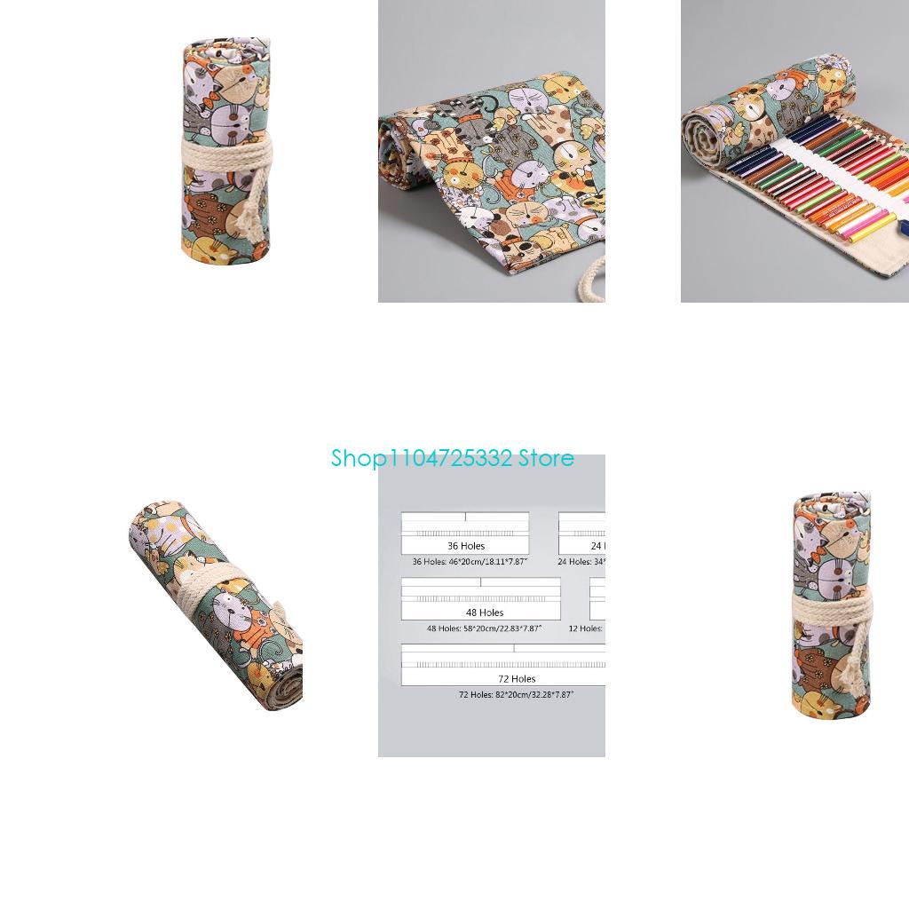 P5EA Cartoon per 12/24/36/48/7 - Pen Pouch Roll recensione e prezzo
