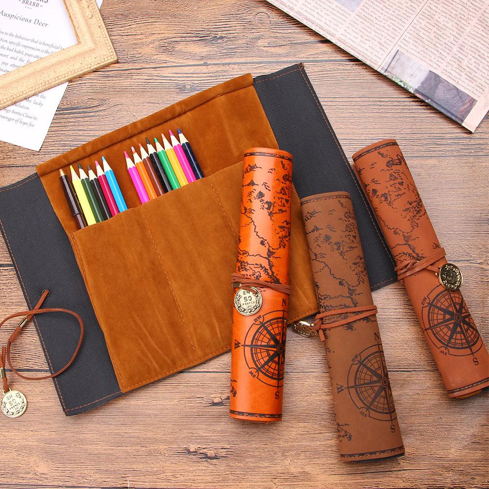 Borsa a rotolo unica in pelle  - Pen Pouch Roll recensione e prezzo
