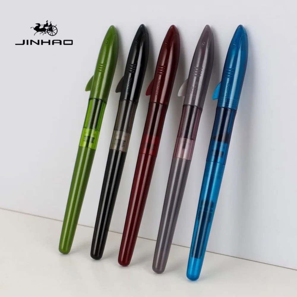 Jinhao Cute Shark Penne stilog - Office Stationery Supply Business recensione e prezzo