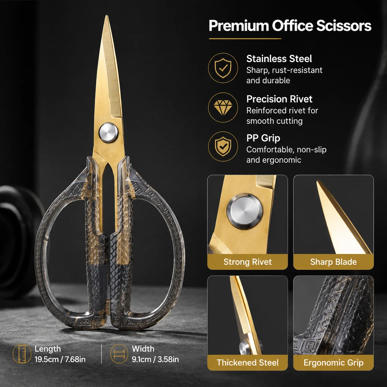 Forbici con Lama in Acciaio In - Scissors Stainless Craft recensione e prezzo